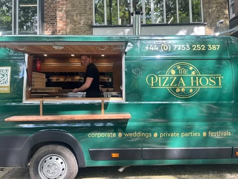 Mobile Pizza Van Hire